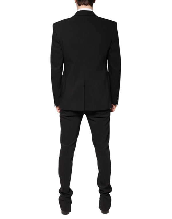 Dolce & Gabbana Multicolor Polyester Jacquard 2 Piece Suit