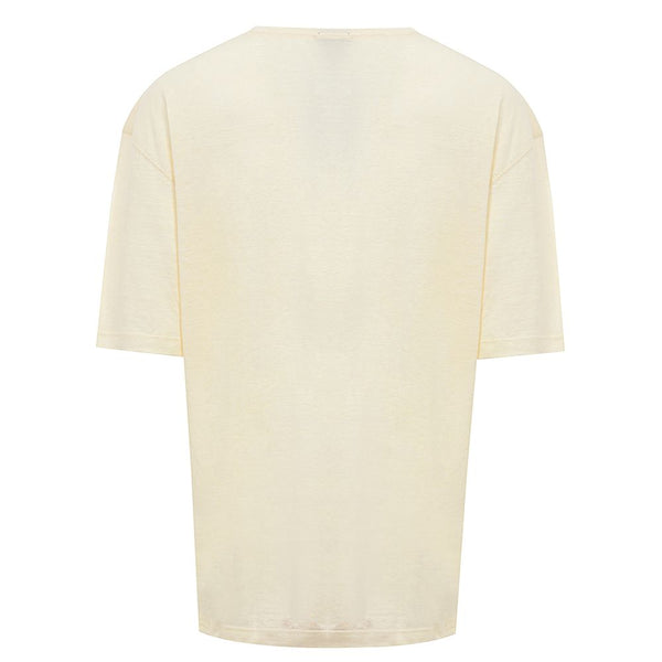 Corneliani Yellow Linen T-Shirt