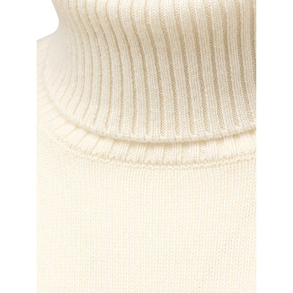 Cruciani White Cashmere Turtleneck