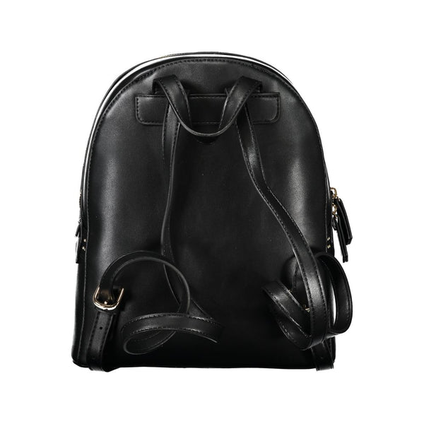 Mario Valentino Black Polyethylene Women Backpack