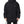 Dolce & Gabbana Black Nylon Full Zip Hooded Parka Jacket
