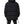 Dolce & Gabbana Black Nylon Full Zip Hooded Parka Jacket