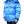 Dolce & Gabbana Blue Logo Full Zip Hooded Quilted Jacket