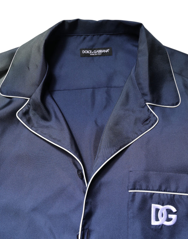 Dolce & Gabbana Multicolor Lounge Pajama Sleepwear Shirt