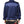Dolce & Gabbana Blue Nylon Logo Patch Men Bomber Sweater
