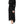 Dolce & Gabbana Black Wool Long Sleeves Sheath Midi Dress