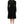 Dolce & Gabbana Black Cashmere Long Sleeves A-line Midi Dress