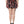 Dolce & Gabbana Multicolor Plush High Waist Mini Skirt