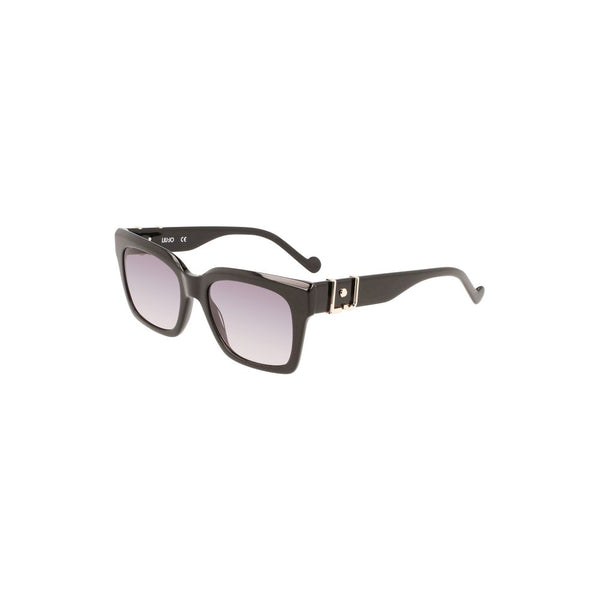 Liu Jo Black Acetate Women's Sunglass