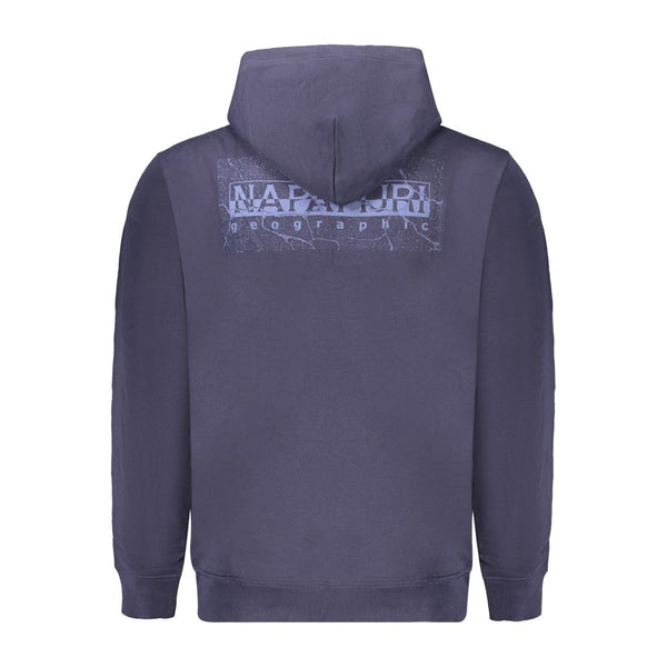 Napapijri Blue Cotton Men Sweater
