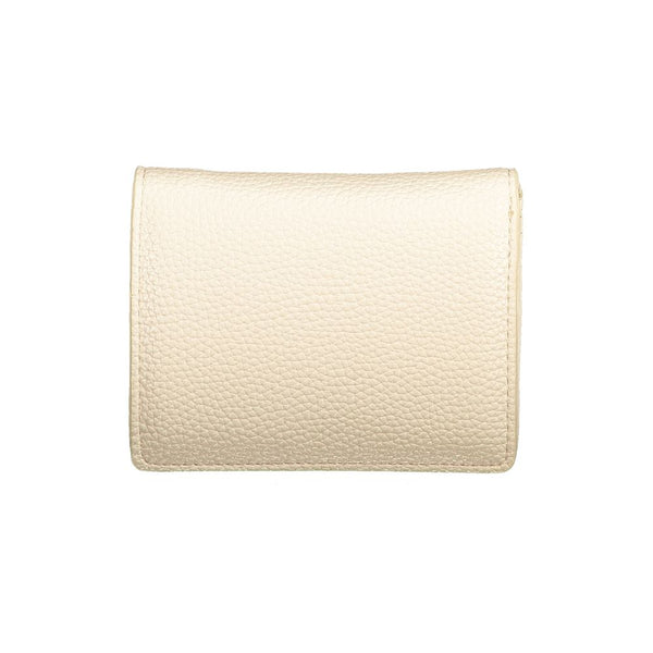 Mario Valentino Beige Polyethylene Wallet