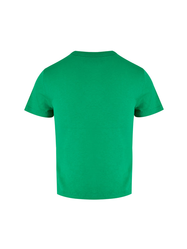 Gucci Green Cotton Logo T-Shirt