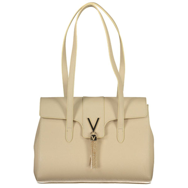Mario Valentino Beige Polyethylene Handbag