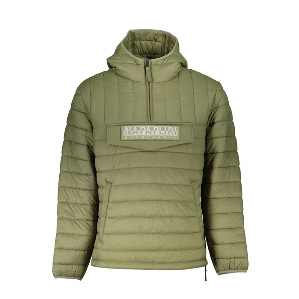 Napapijri Green Polyamide Men Jacket