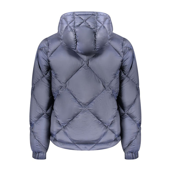 K-WAY Blue Polyester Men Jacket