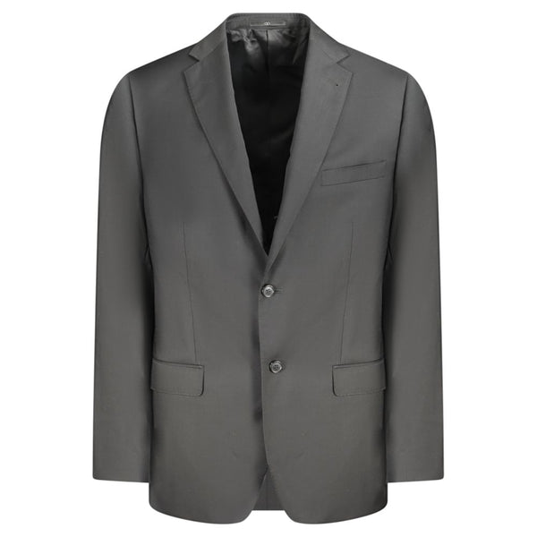 Valentino Black Wool Men Jacket