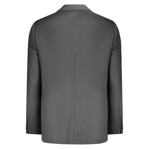Valentino Black Wool Men Jacket