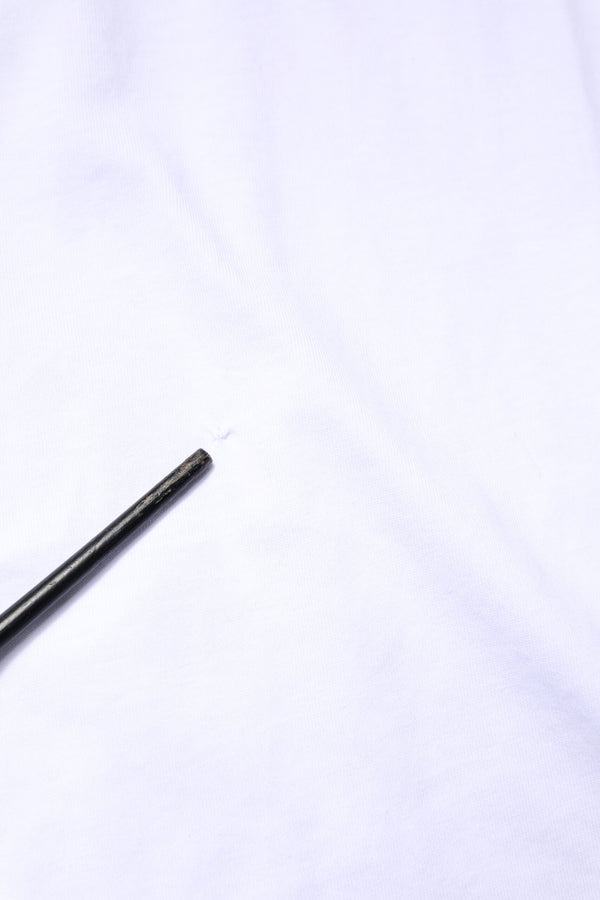 Dolce & Gabbana White Cotton DG Embroidery Crew Neck T-shirt