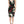 Dolce & Gabbana Black Floral Print Sleeveless Sheath Dress