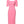 Dolce & Gabbana Pink Viscose Short Sleeve Sheath Midi Dress