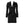 Dolce & Gabbana Black Wool Jumpsuit Dress Women Coat Jacket