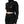 Dolce & Gabbana Black Wool Long Sleeve Turtleneck Cropped Top