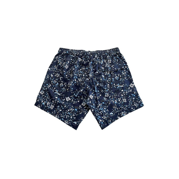 Trussardi Beachwear Blue Polyester Men Swim Shorts