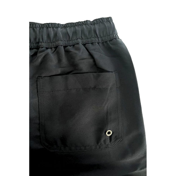 Trussardi Beachwear "Black Polyester Men Swim Shorts"