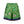 Gucci Green Flower Printed Silk Shorts