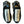 Dolce & Gabbana Black White Slip On Sorrento Sneakers Shoes