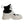 Dolce & Gabbana White Padded Mid Calf Lace Up Boots Shoes
