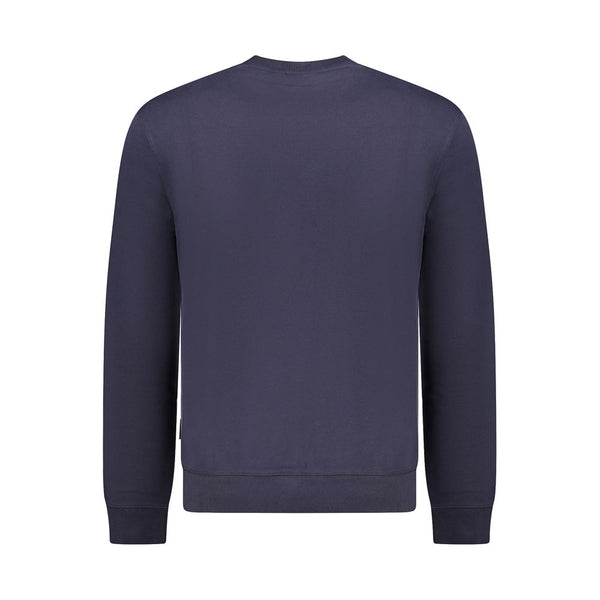 Napapijri Blue Cotton Men Sweater