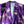 Dolce & Gabbana Purple Silk Animal Print 3 Piece Suit
