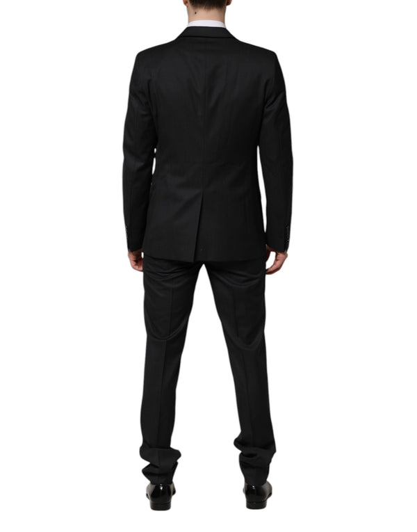 Dolce & Gabbana Dark Gray MARTINI 2 Pc Single Breasted Suit