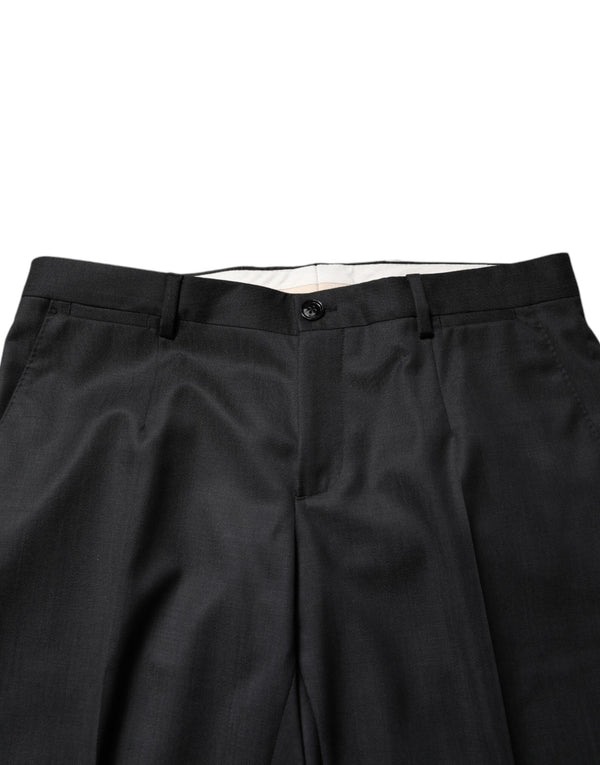 Dolce & Gabbana Dark Gray MARTINI 2 Pc Single Breasted Suit