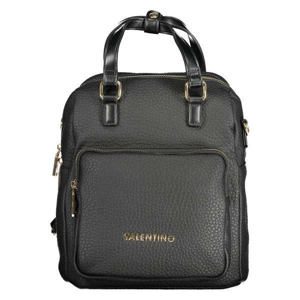 Mario Valentino Black Polyethylene Women Backpack