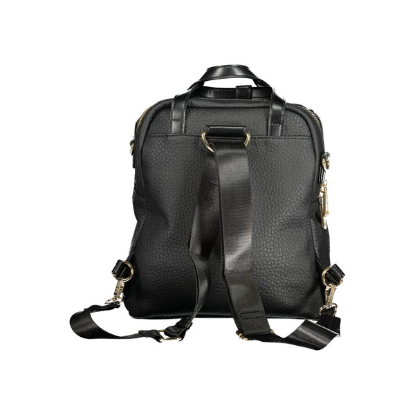 Mario Valentino Black Polyethylene Women Backpack