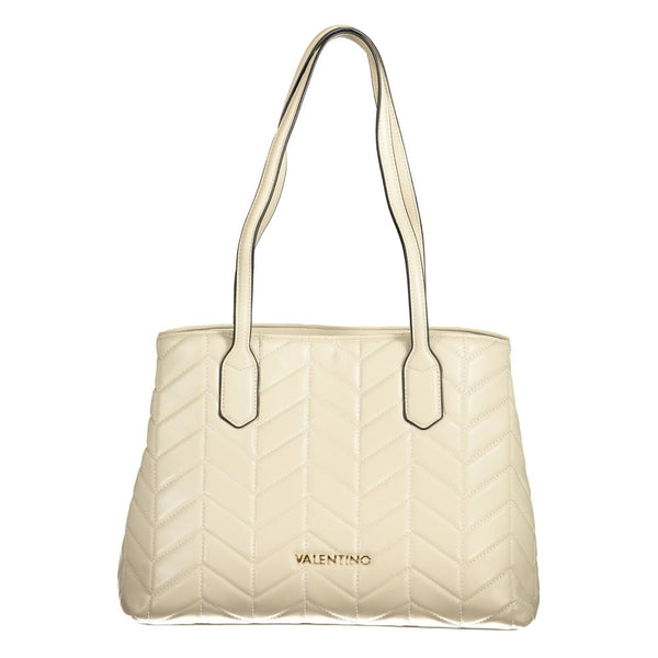Mario Valentino Beige Polyethylene Women Handbag