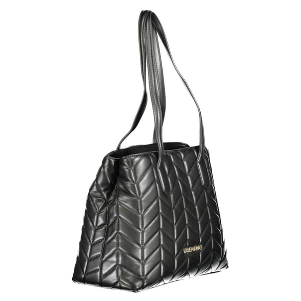 Mario Valentino Black Polyethylene Women Handbag