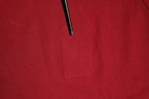 Dolce & Gabbana Red Cotton Short Sleeves Crew Neck T-shirt