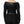 Dolce & Gabbana Black Viscose Long Sleeves Fitted Blouse Top