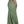 Dolce & Gabbana Elegant Green Floral Lace Maxi Dress