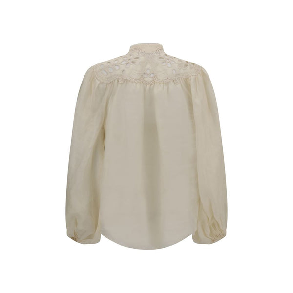 Zimmermann Embroidered Coco Blouse