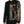 Dolce & Gabbana Black Gold Floral Jacquard Men Biker Jacket