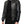Dolce & Gabbana Black Lambskin Leather Biker Full Zip Jacket