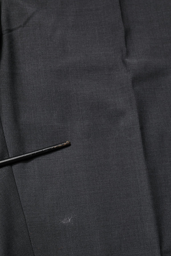 Dolce & Gabbana Black Wool Dress Slim Formal Pants