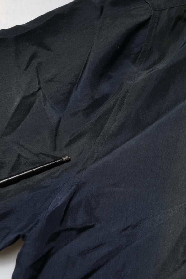 Dolce & Gabbana Black Silk Short Sleeves Men Casual Shirt