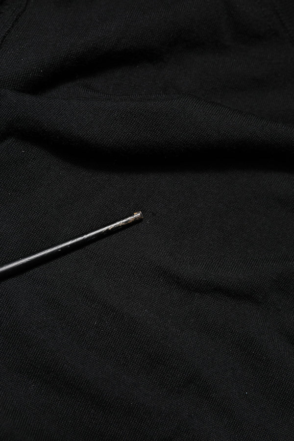 Dolce & Gabbana Black Long Sleeve Crew Neck Pullover Sweater