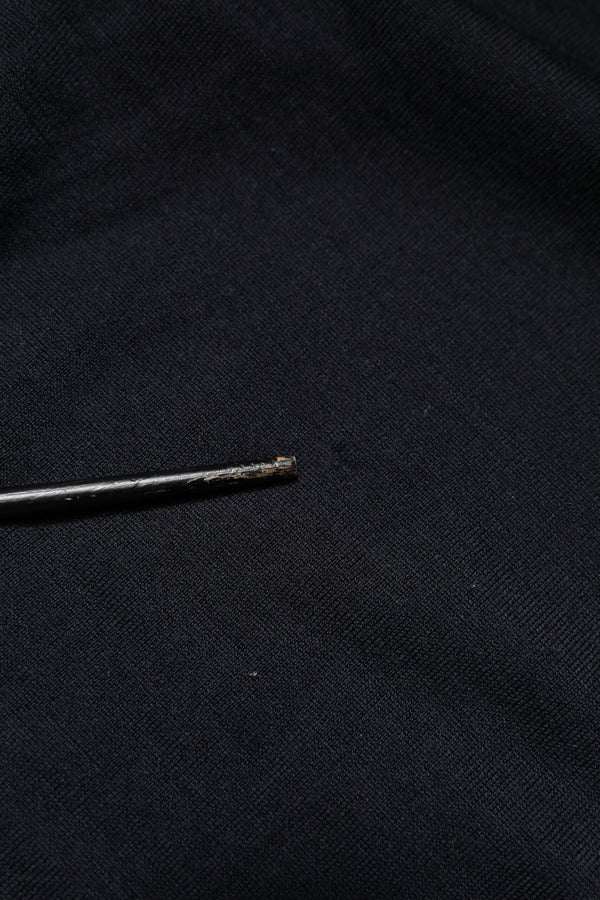 Dolce & Gabbana Black Cashmere Crew Neck Sweatshirt Sweater