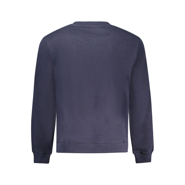 Napapijri Blue Cotton Men Sweater